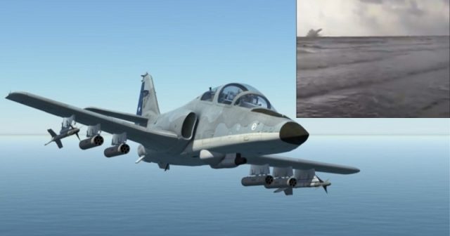Filmohet nga plazhi rrëzimi i avionit ushtarak, ndërron jetë piloti
