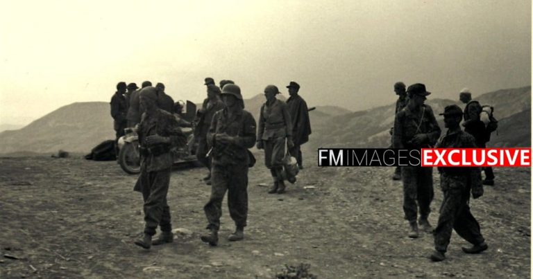 FOTO TE RRALLA! Ushtarët shqiptarë dhe gjermanë, në mbrojtje të Çakorrit, 1943