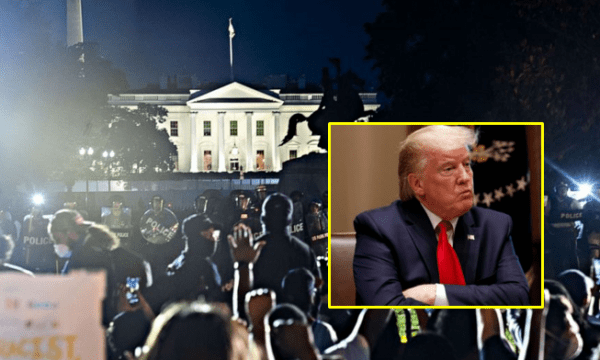 Trumpi është futur në bunkerin e Shtëpisë së Bardhë gjatë protestave