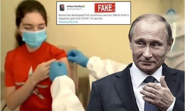 Zbulohet gënjeshtra e Putinit: Videoja e vajzës së tij duke marrë vaksinën anti-Covid, është realizuar para disa muajsh