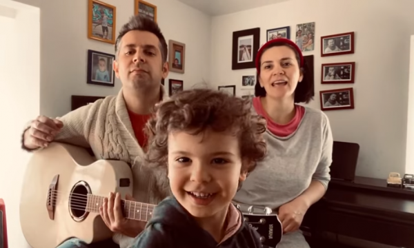 Kjo video e aktores kosovare me burrin dhe djalin e saj do t’ua shkrijë zemrat