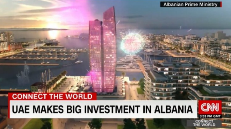 Ndërtimi i Portit turistik të Durrësit, investitori arab: Shqipëria, Europa e re