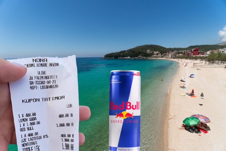 Shqipëri: Red Bulli “u pren krahët” kosovarëve, kushton 8 euro (1.000,00 lekë)