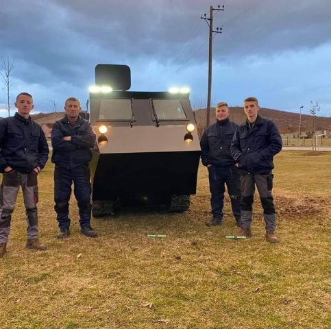 Shqiptari nga Kosova ndërton autoblindë “Made in Kosova”