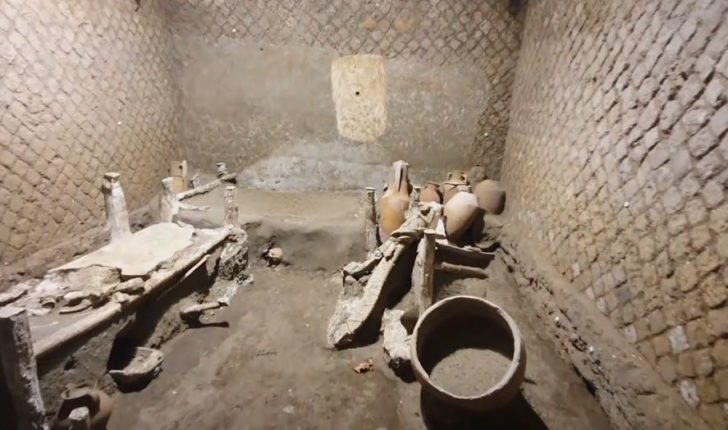 Zbulohet dhoma dy mijë vjeçare e skllevërve në Pompei