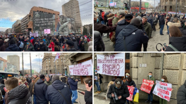 Sërish protesta në Serbi – uItimatum për Vuçiqin