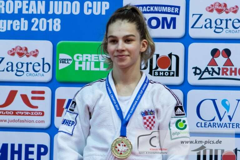 Kush është xhudistja kroate që do ta sfidojë Distria Krasniqin?