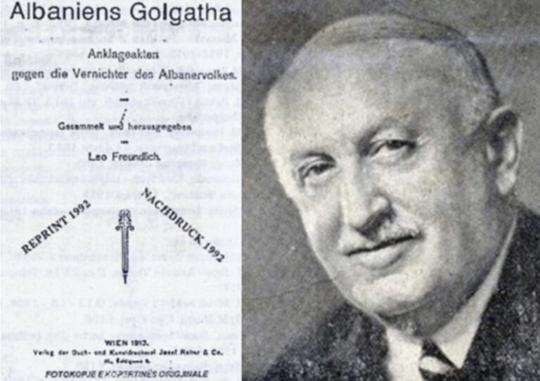 “Holokaust mbi shqiptarët”, Leo Freundlih, hebreu që protestoi kundër zhdukjes masive të shqiptarëve nga serbët