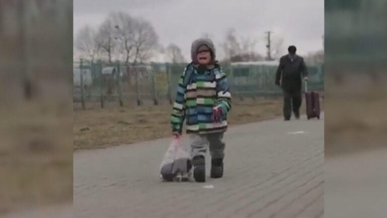 Një video që bëri të qajë botën: Djali i vogël kaloi kufirin krejtësisht i vetëm