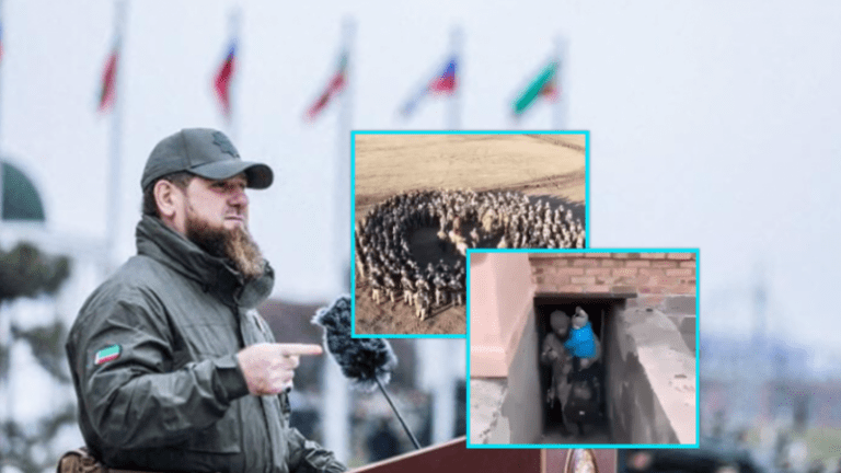 Çeçenëve të Kadyrov nuk po ia don Iuftën: Postojnë video duke mos bërë gjë, veç bërtasin e pedaten poshtë e përpjetë