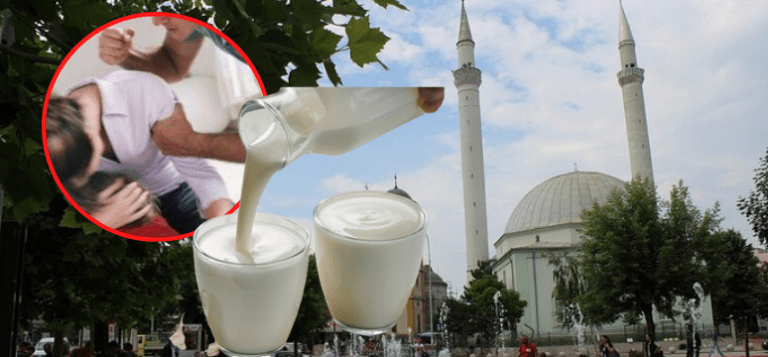 SKANDALOZE/ Burri e “llomit” gruan në Ferizaj veç pse e derdhi jogurtin në dysheme