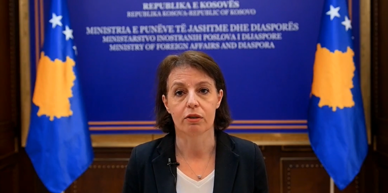 A mund të bëhet Serbia pengesë e anëtarësimit të Kosovës në KE, flet ministrja Gërvalla