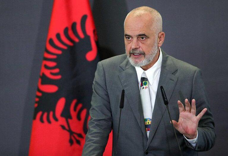 Edi Rama: Do të kërkojmë ndarjen nga Maqedonia e Veriut