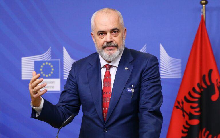Edi Rama: Na vjen keq për Serbinë, e mbështesim Kosovën