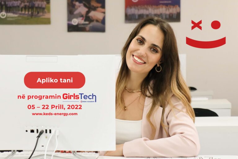 KEDS për herë të parë po vjen këtë vit me programin “Vajzat në Teknologji – Girls TECH”