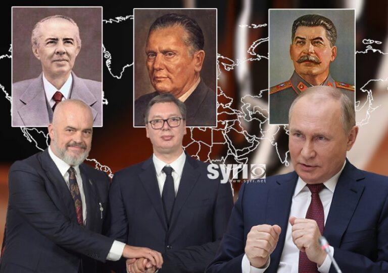 Sekretari i PD’së: Enver-Tito-Stalin, njëlloj si ‘Open Balkan’ me Rama-Vuçiç-Putin