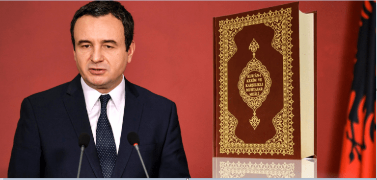 Kush ia dhuroi Albin Kurtit një Kuran?