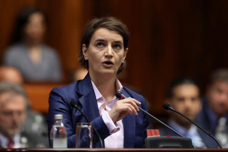 Kërcënon edhe Ana Brnabiq: Nëse vijnë prapë dronë nga Kosova, do t’i rrëzojmë
