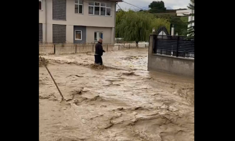 Shi i rrëmbyeshëm, nesër rrezik për vërshime në këto vende të Kosovës